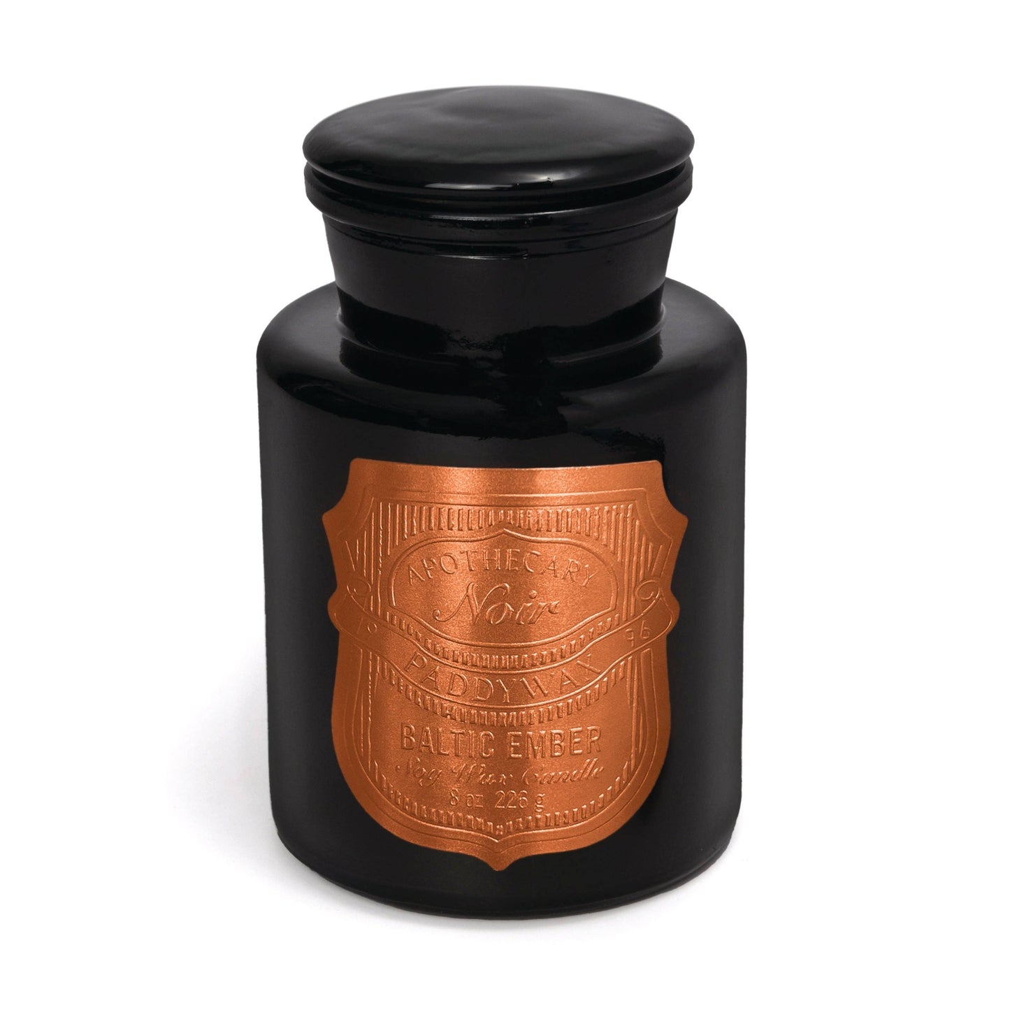 Paddywax Apothecary Noir Candle - Baltic Ember