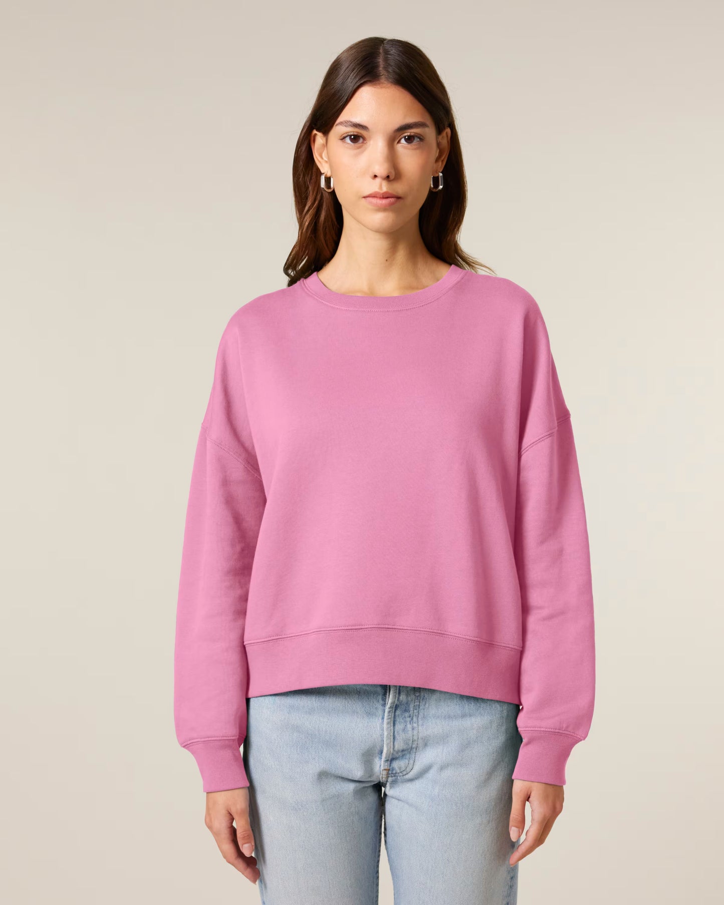 Organic Sweatshirt Bubblegum