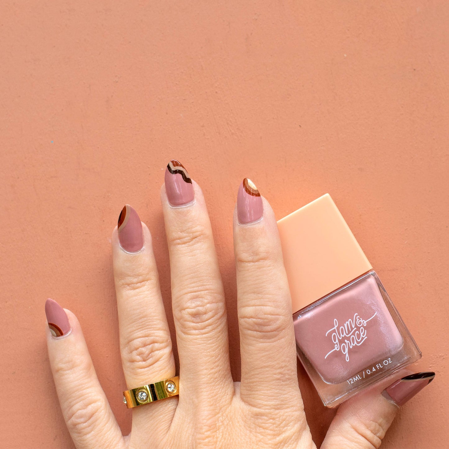 Non-Toxic Nail Polish - Mauve