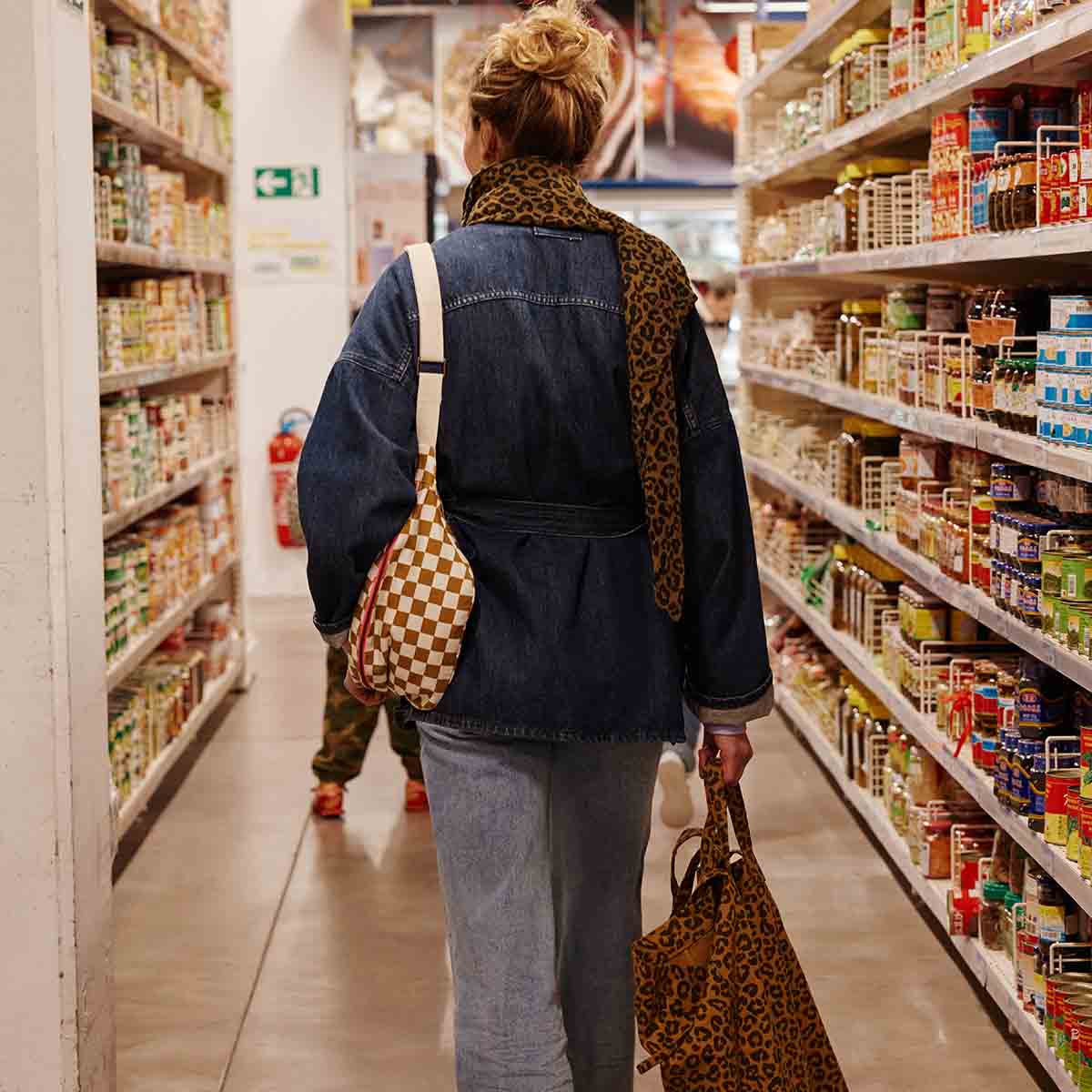 ELISA TOTE BAG GRAOU CARAMEL