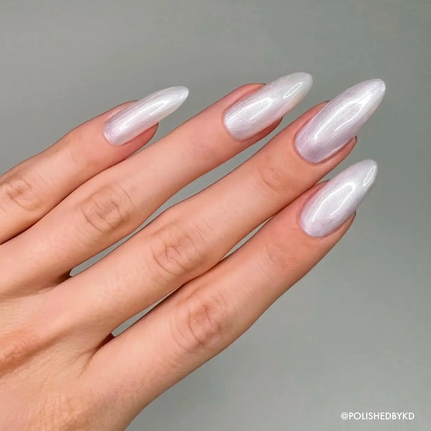 Non-Toxic Nail Polish - Crushed Ice (sheer)