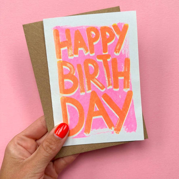 Happy Birthday Cards | Birthday Greeting Card | Riso Cards