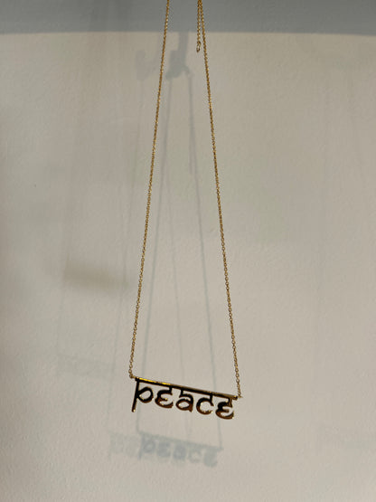 Peace necklace