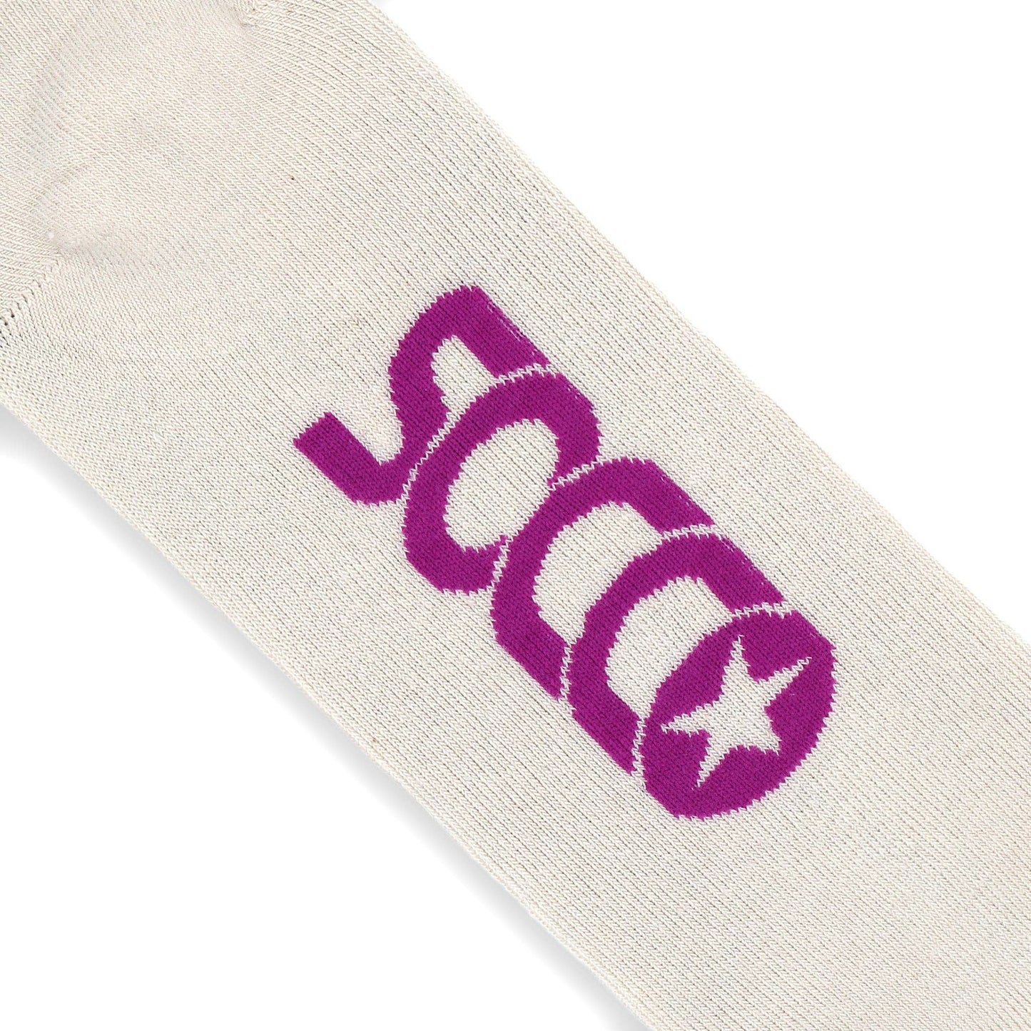 SOCCO Naturals | Berry & Light Blue Striped Crew