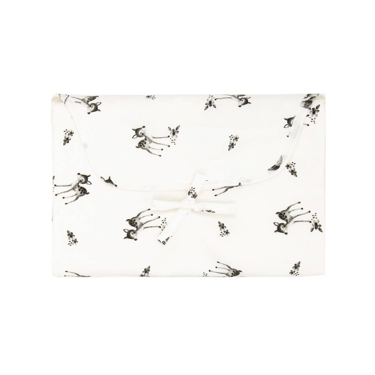 CHARLY NOMAD BABY CHANGING MAT FAWN ECRU