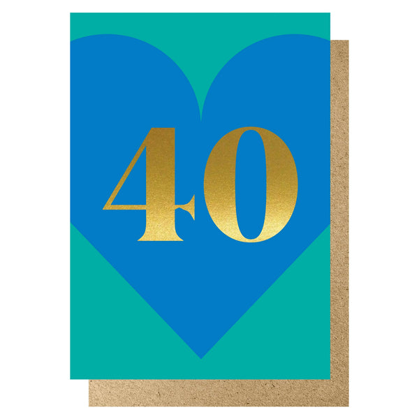 Heart age 40