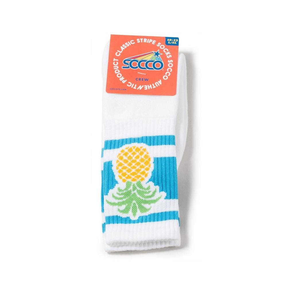 SOCCO Pineapple Crew White