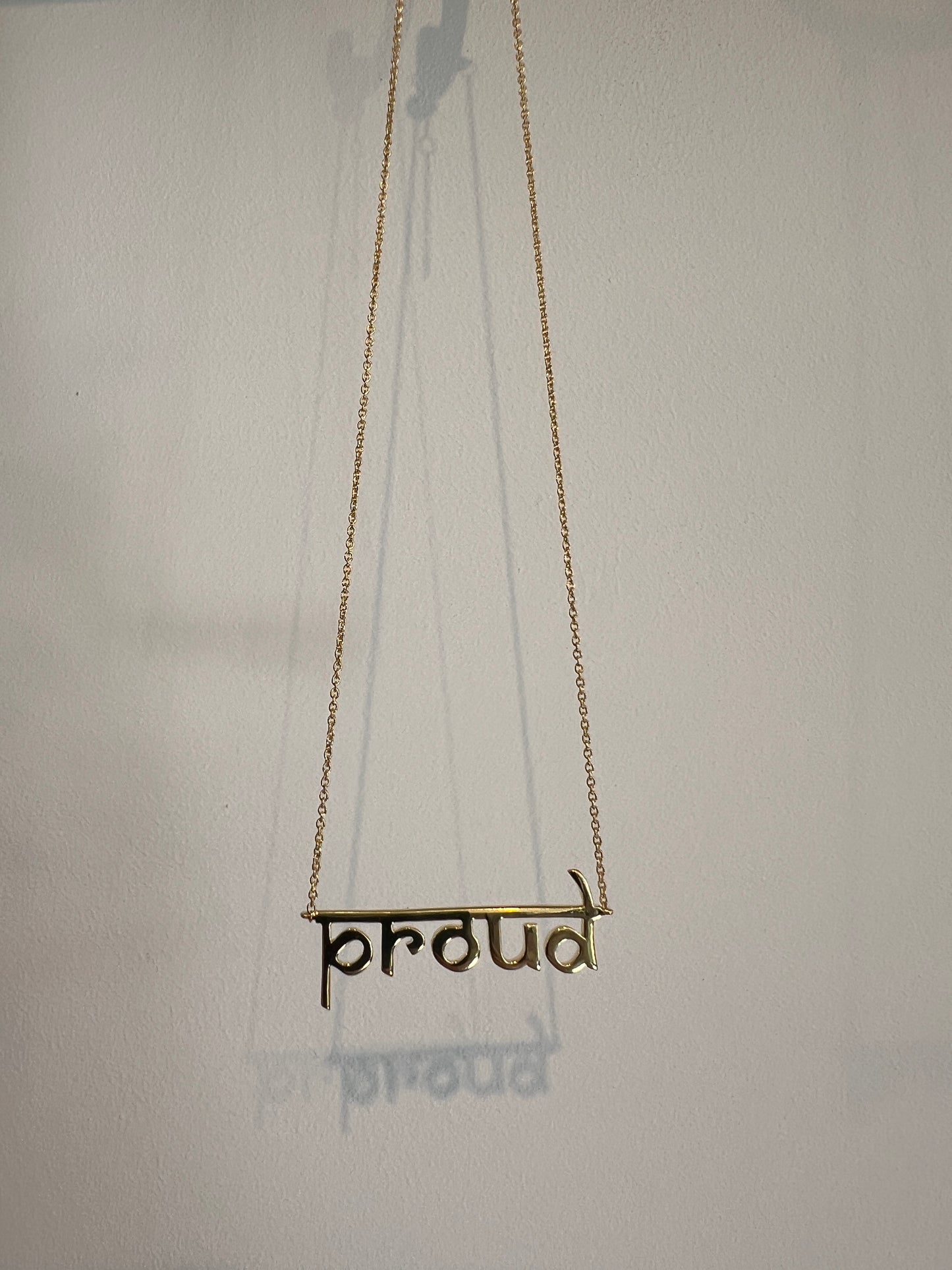 Proud necklace