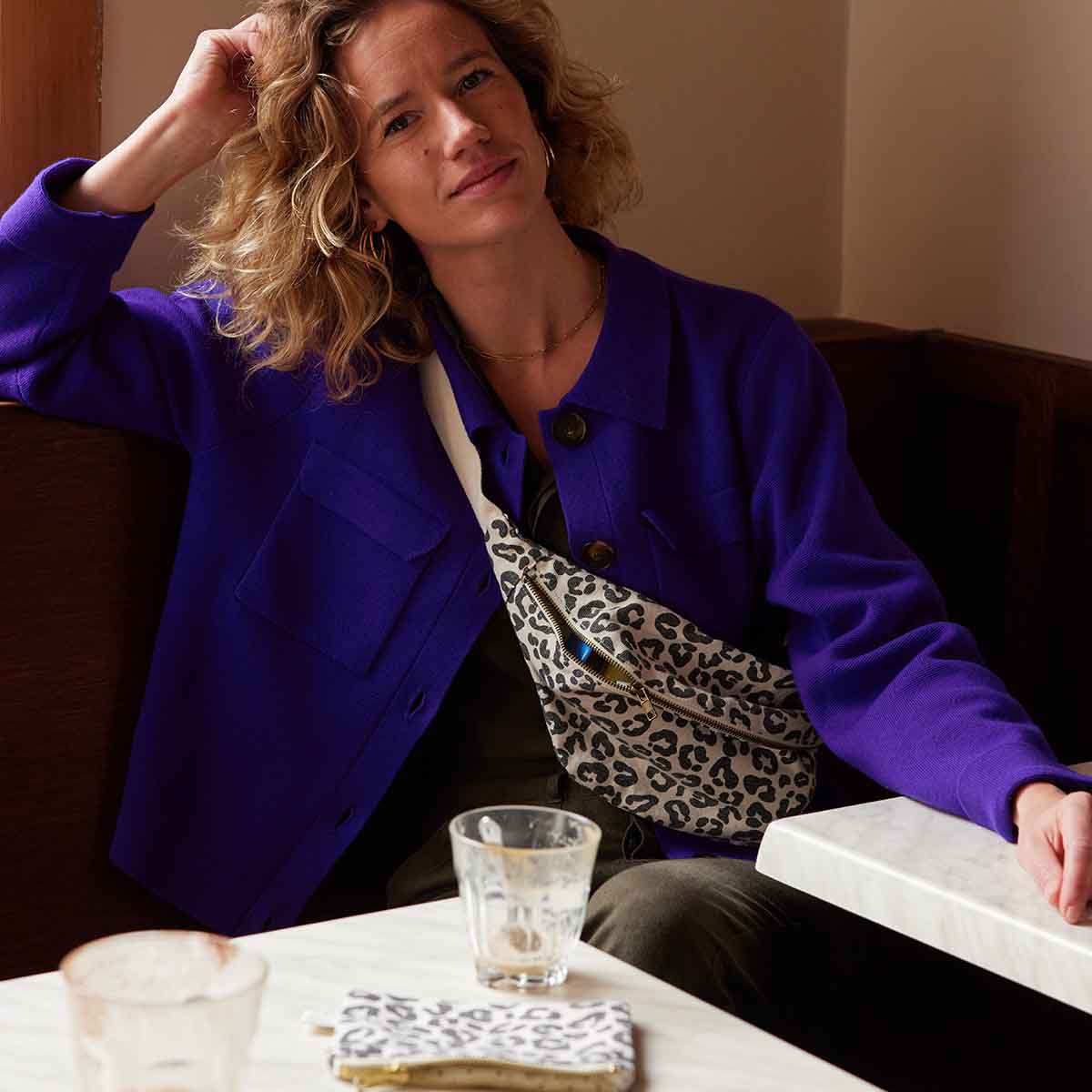 WOMEN BUM BAG GRAOU GREIGE