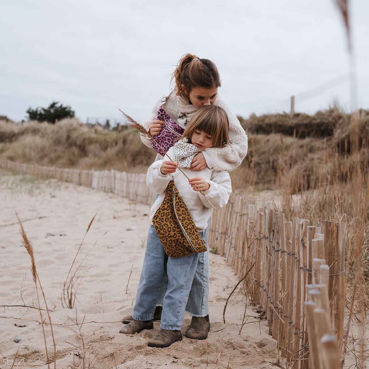 WOMEN BUM BAG GRAOU CARAMEL