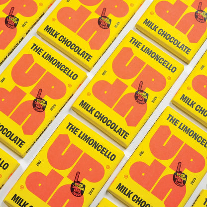 Limoncello Milk Chocolate Bar 120G/4.2OZ