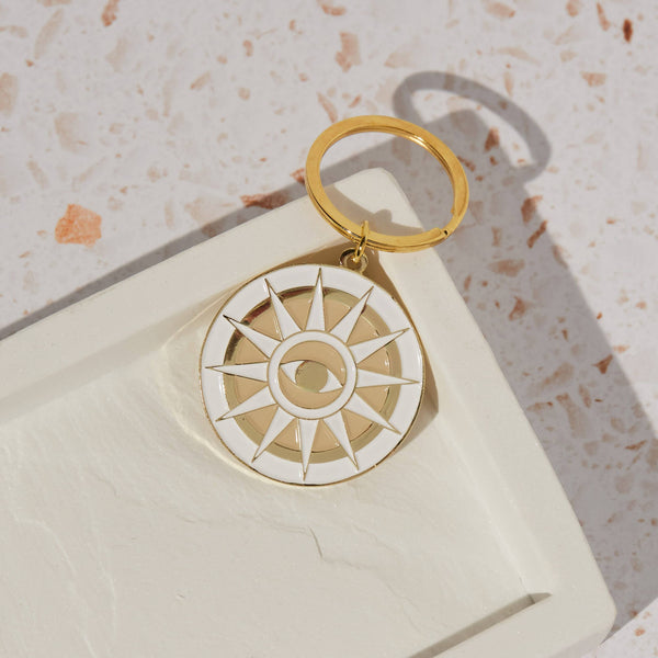 Mati Enamel Keychain