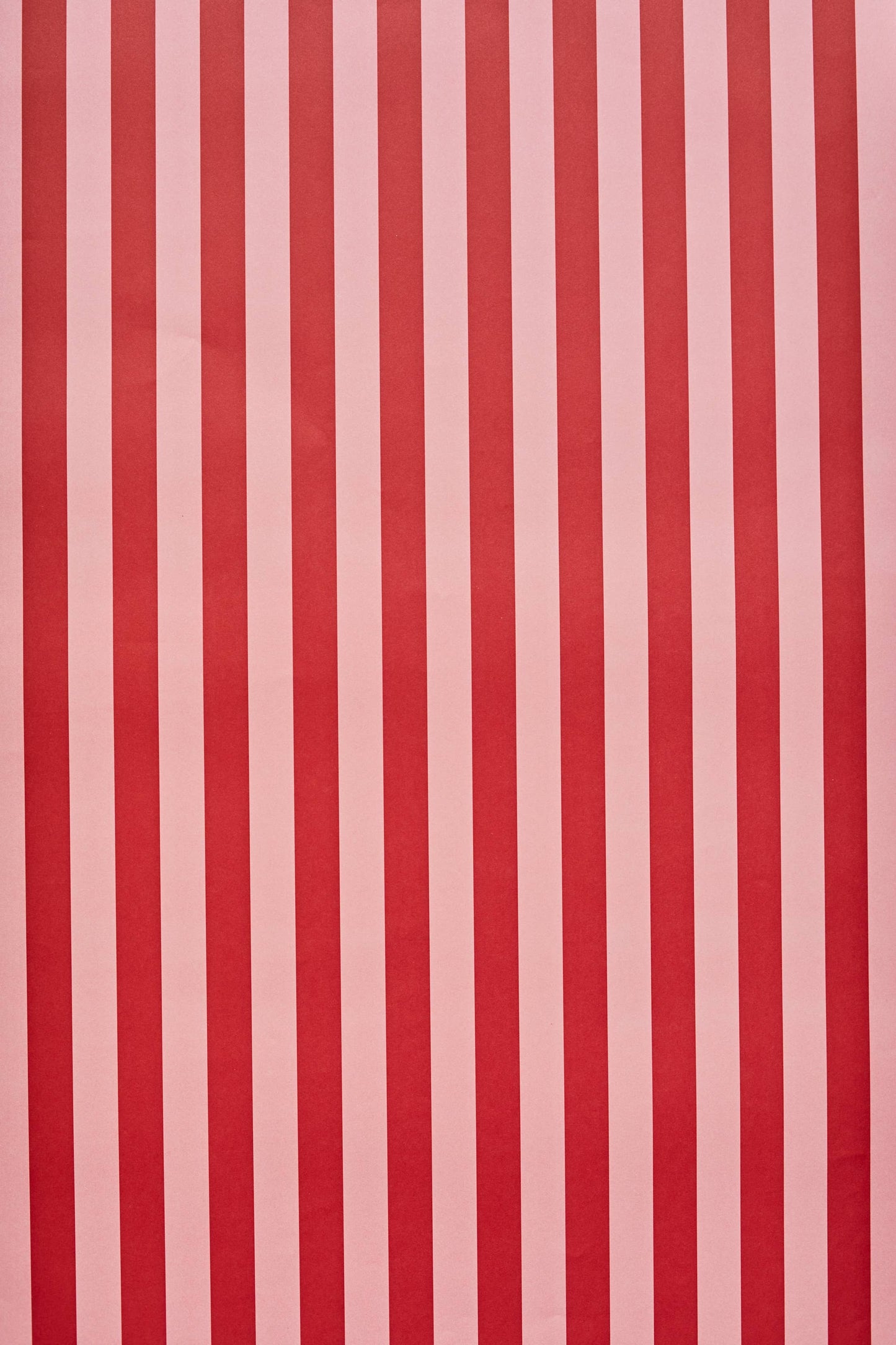 Classic Stripe Gift Wrap Red & Pink