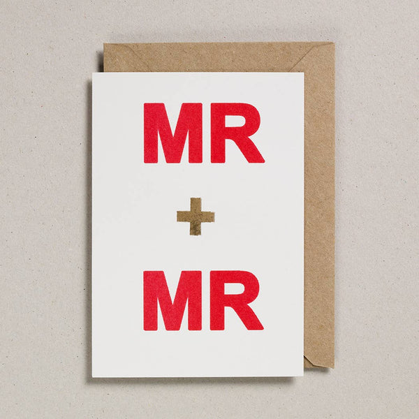 Valentines Card - Mr & Mr