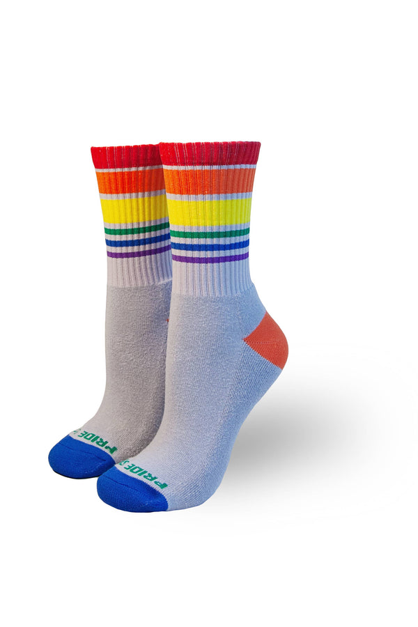 Legacy Rainbow Crew Sock- Unisex