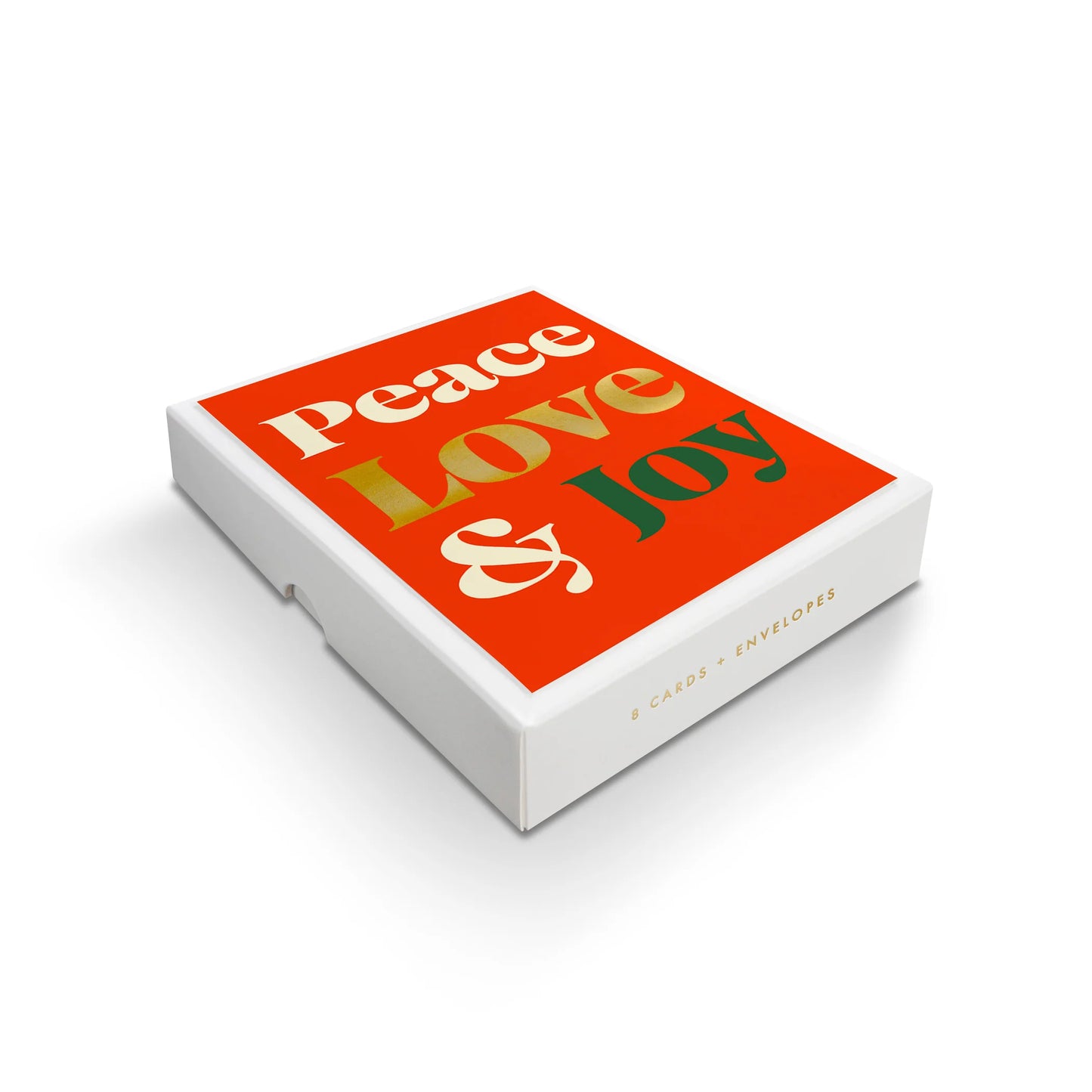 Peace Love and Joy Christmas card Box Set