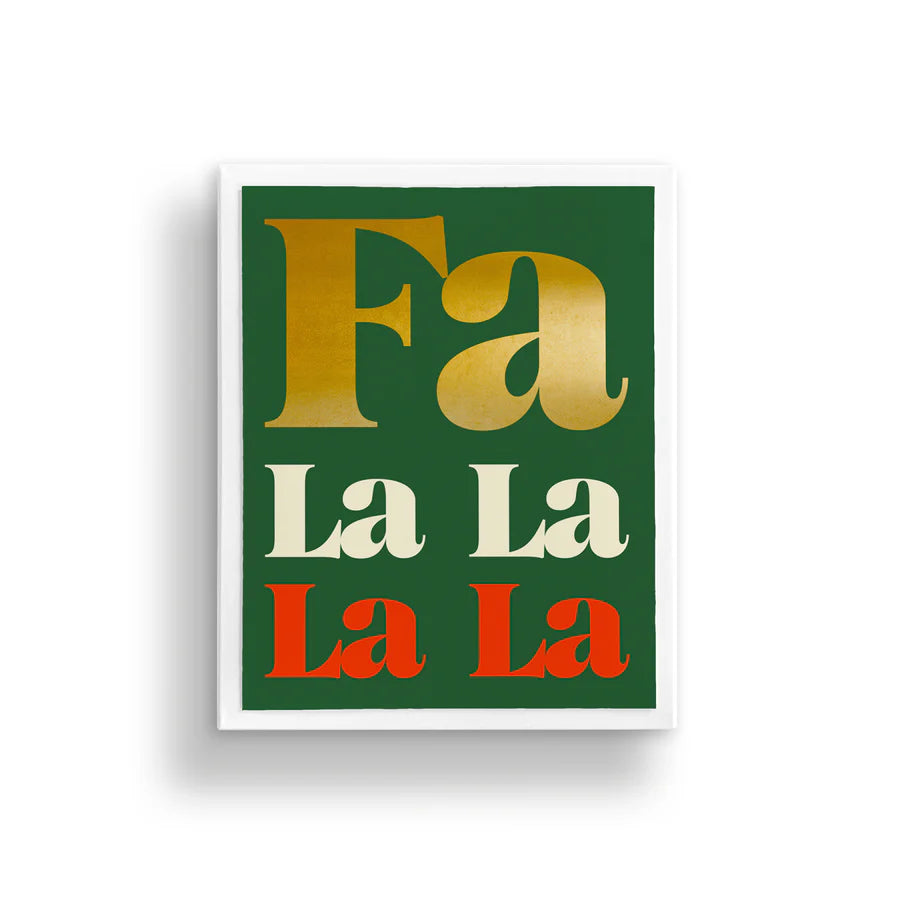 Fa La La  Christmas card Box Set