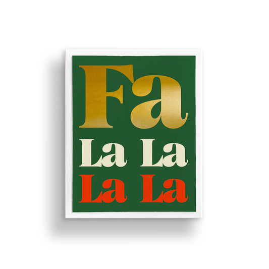 Fa La La  Christmas card Box Set