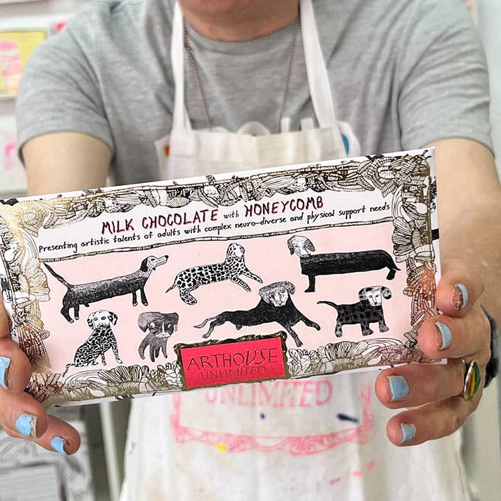 Dogalicious, Milk Chocolate Bar with Honeycomb