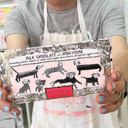 Dogalicious, Milk Chocolate Bar with Honeycomb