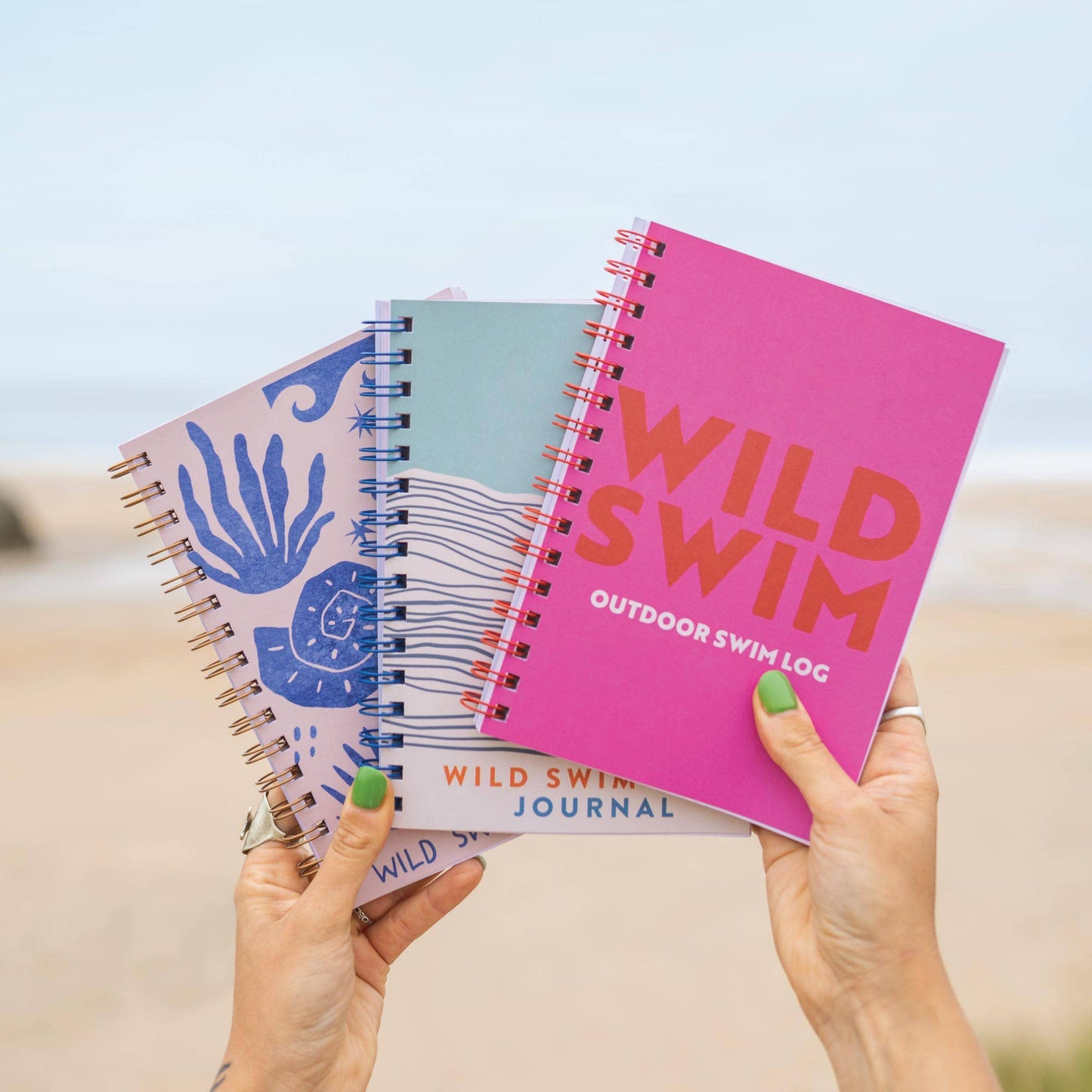 Swim Journal A5 | Pink & Red | Softcover