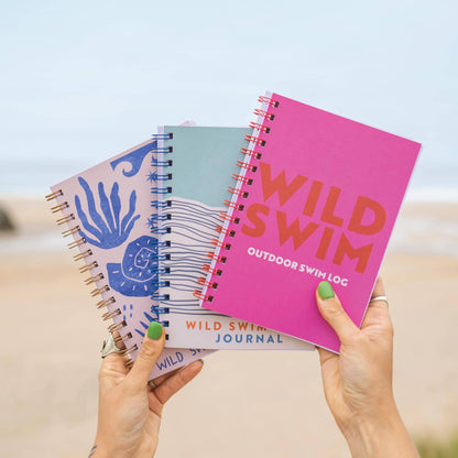 Swim Journal A5 | Pink & Red | Softcover