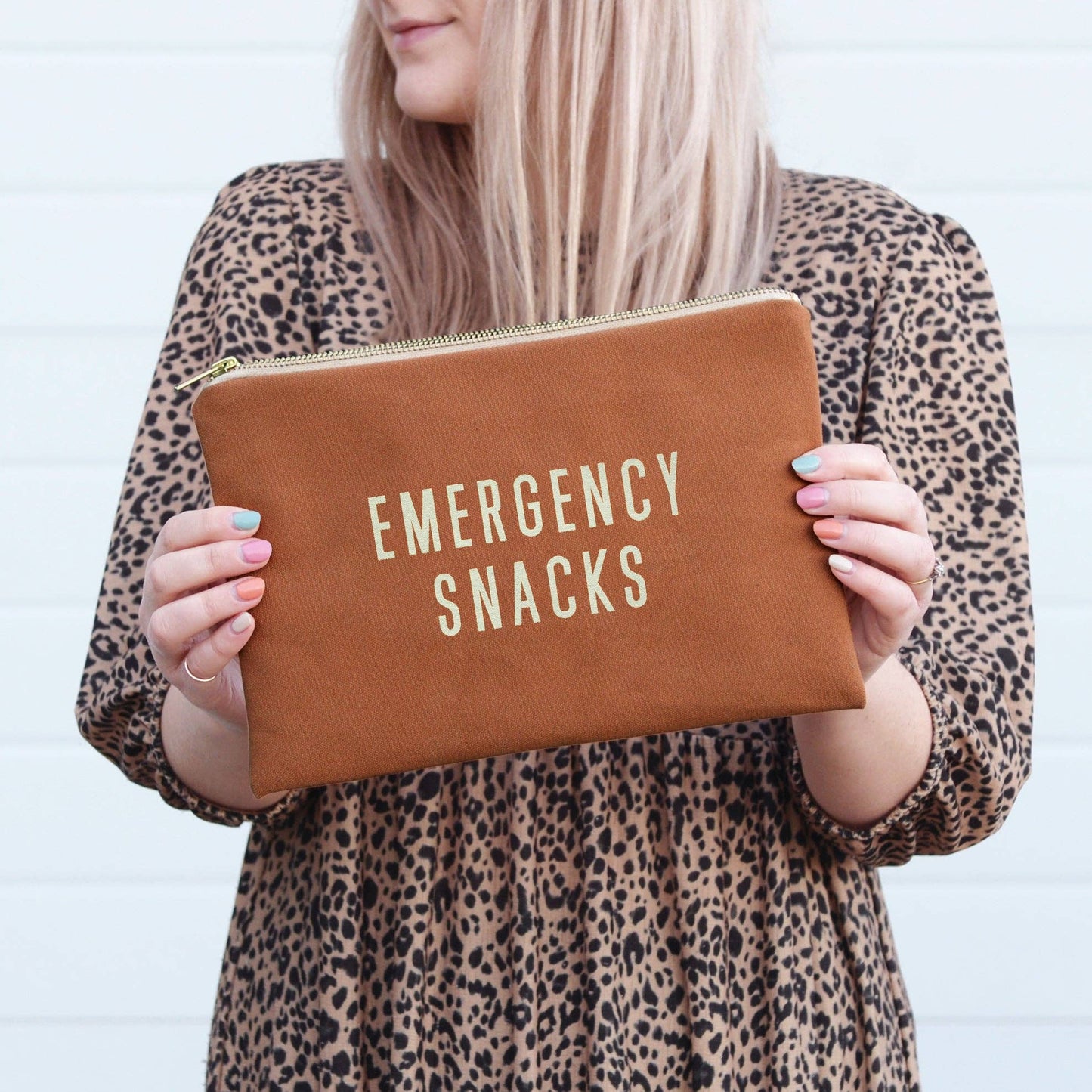 Emergency Snacks - Tan Pouch