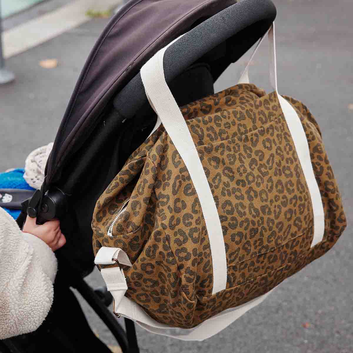 RAPHAEL DIAPER BAG - WEEKEND BAG GRAOU OLIVE