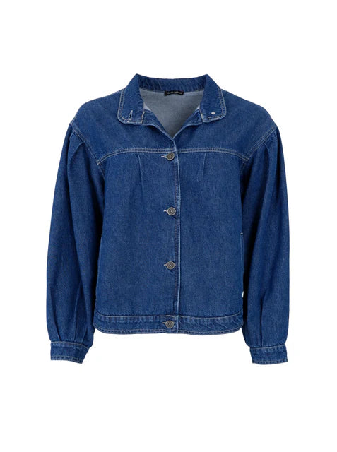 Black Colour Ray Jeans Jacket - Denim Blue