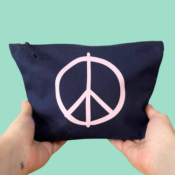 Peace toiletry bag