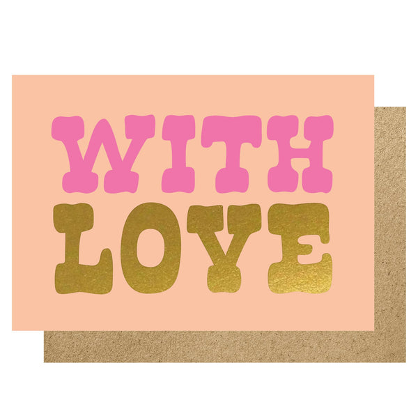 With Love card