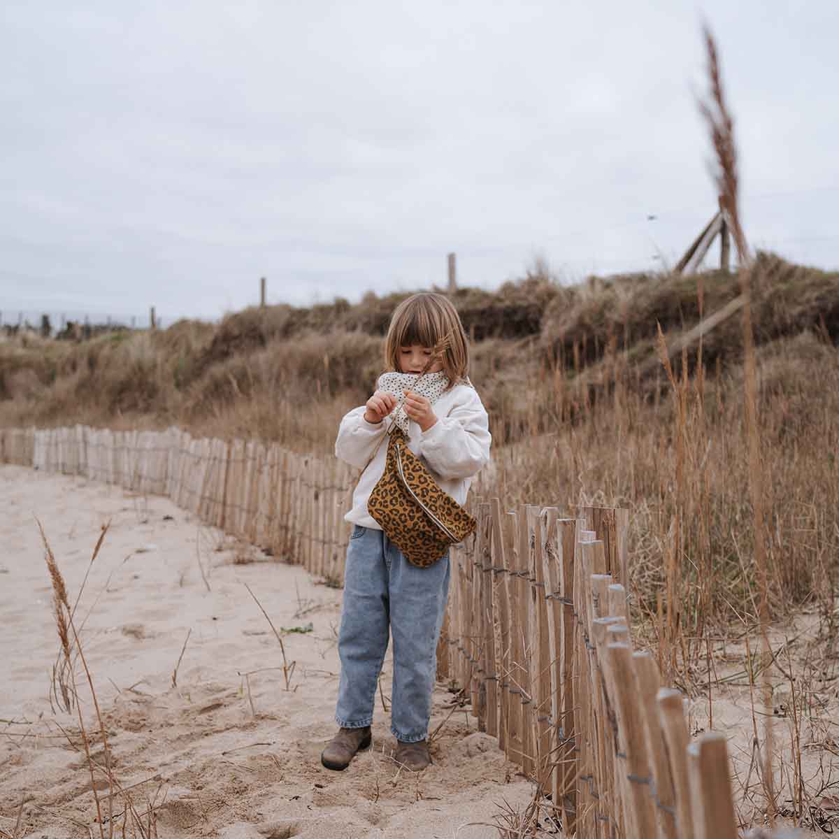 WOMEN BUM BAG GRAOU CARAMEL