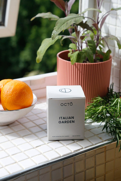 Italian Garden candle (Orange + Rosemary + Sage)