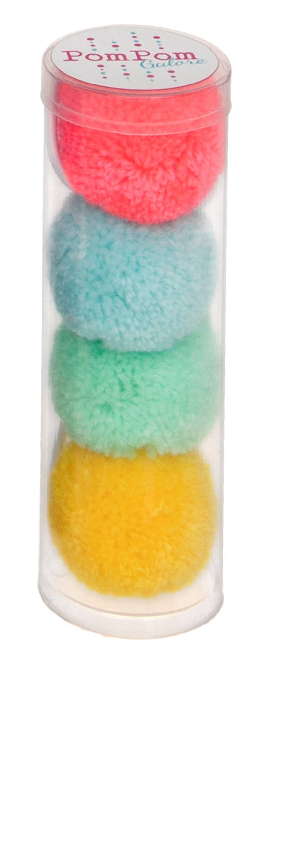 Pastel Pom Pom Hair Tie Set