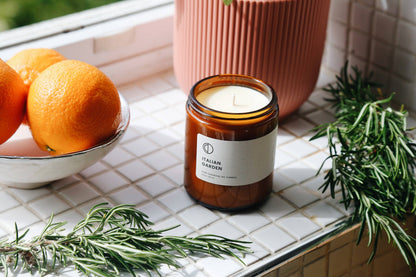 Italian Garden candle (Orange + Rosemary + Sage)