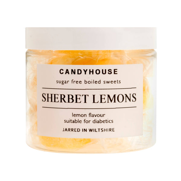 Sugar Free Sherbet Lemons Short Jar