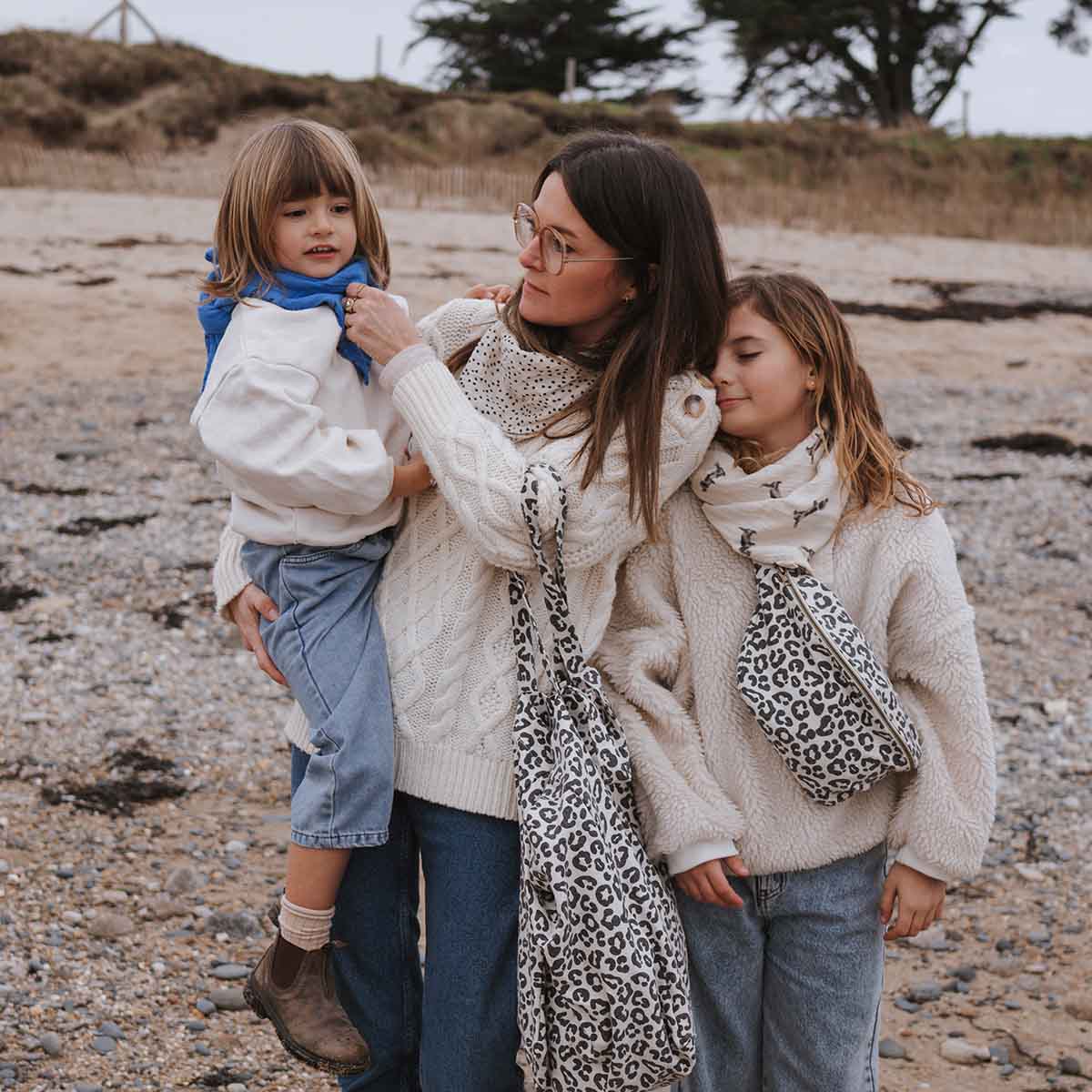 WOMEN BUM BAG GRAOU GREIGE