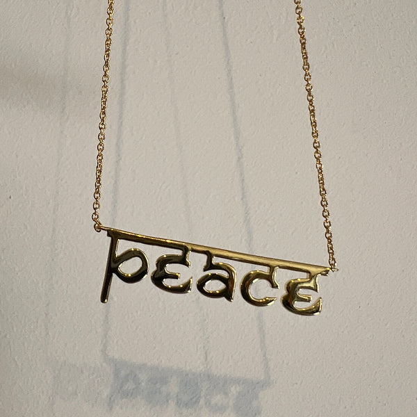 Peace necklace