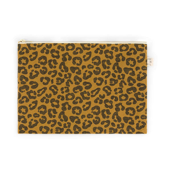 LILI FLAT POUCH GRAOU CARAMEL