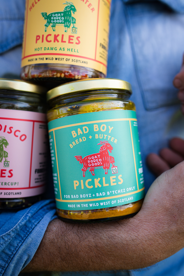 BAD BOY BREAD + BUTTER PICKLES