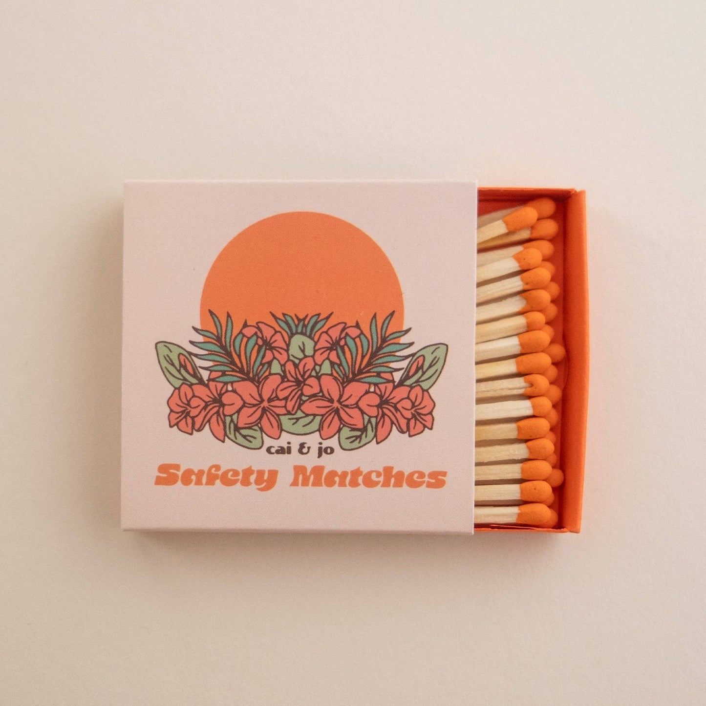 Small Matchbox in Tropical Floral