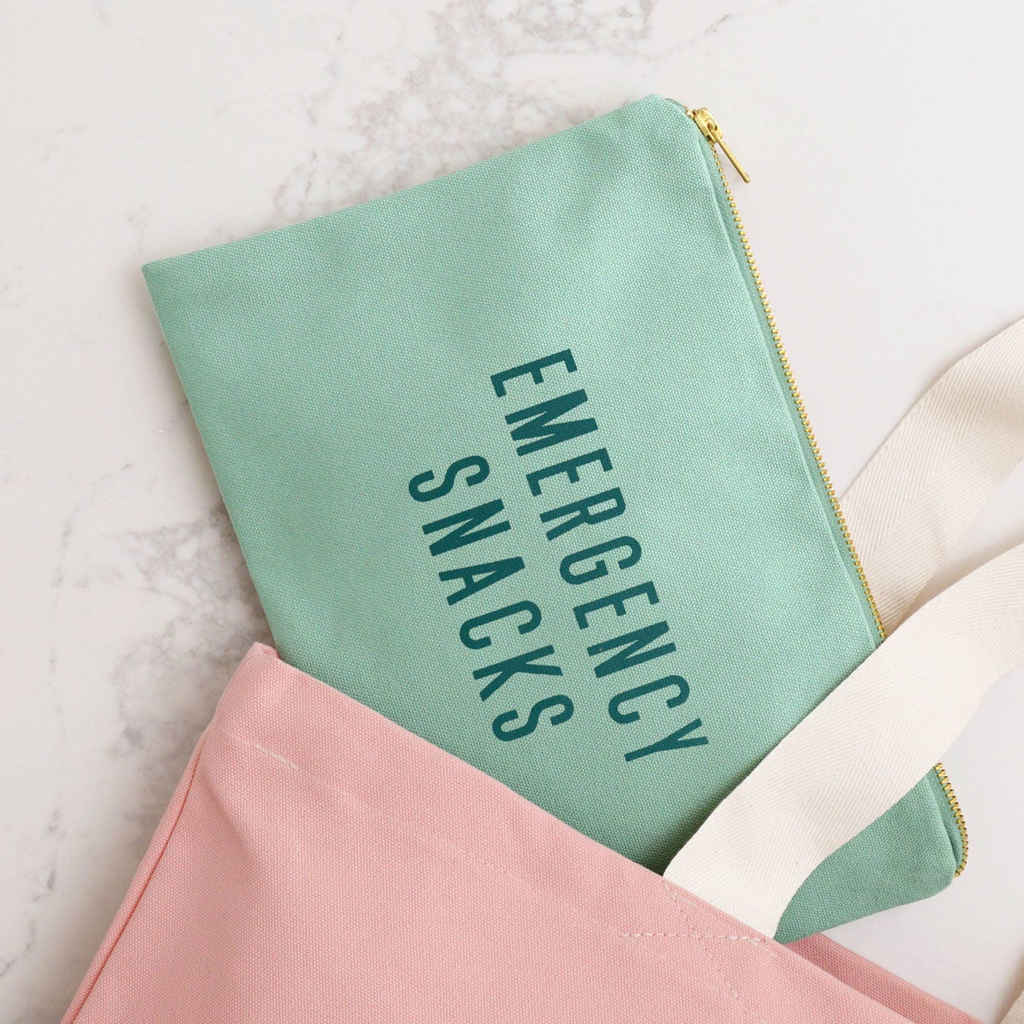 Emergency Snacks - Sea Glass Pouch