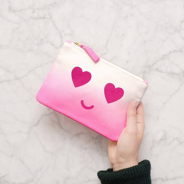 Heart Eyes - Ombre Pouch