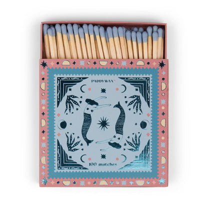 Paddywax Jumbo Boxed Matches - Mermaids