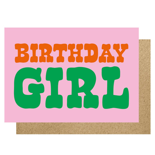 Birthday Girl card