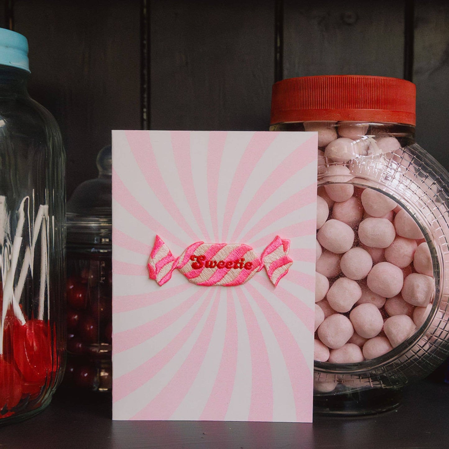 Sweetie Iron on Patch Greeting Card