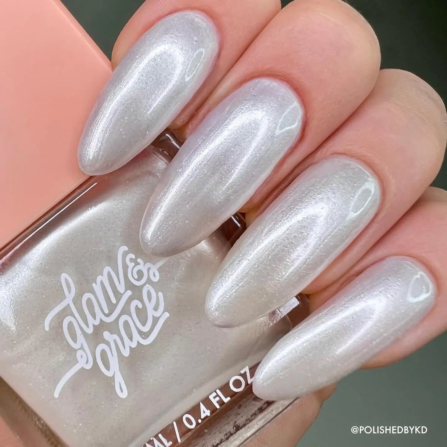 Non-Toxic Nail Polish - Crushed Ice (sheer)