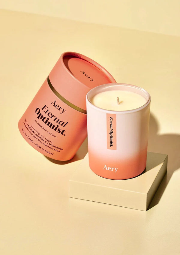 Aery Eternal Optimist Scented Candle - Neroli Blossom, Jasmin & Sandalwood