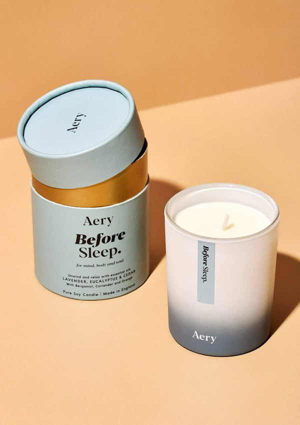 Aery Before Sleep Scented Candle - Lavender, Eucalyptus & Cedar