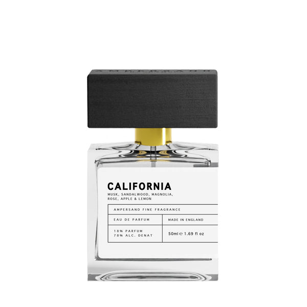 California 50ml Eau De Parfum - Sandalwood, Magnolia, Apple & Lemon